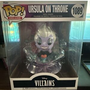 Funko Pop! Deluxe: Disney Villains - Ursula on Throne Vinyl Figure 1089